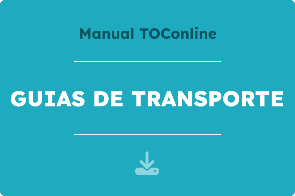 Download do Manual de Guias de Transporte do TOConline