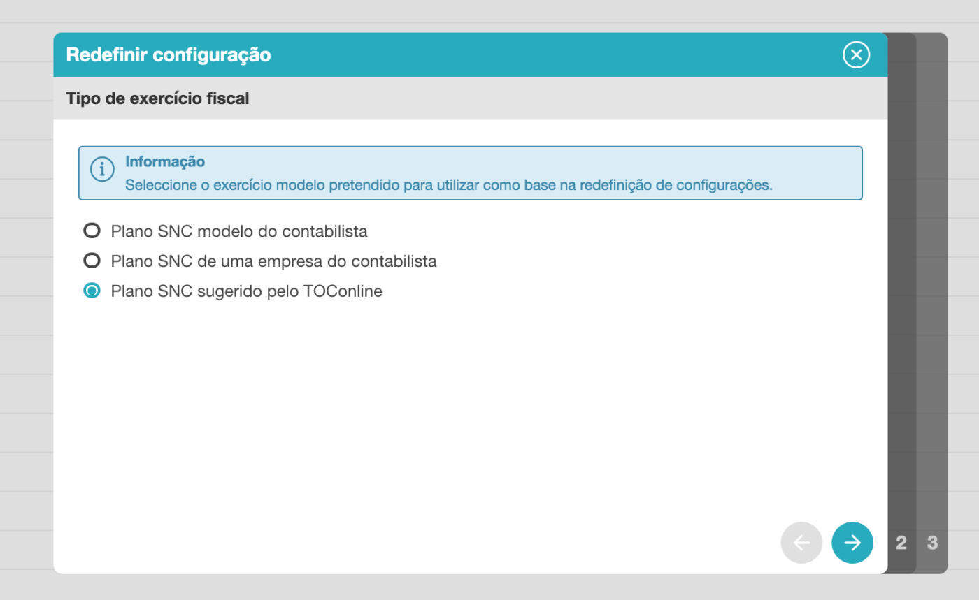 Funcionalidade de cópia de configurações disponível no TOConline ...
