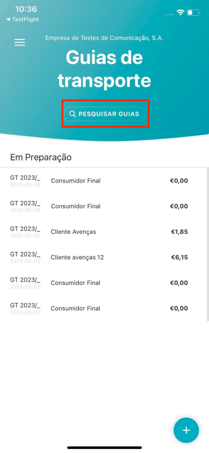 Nova Funcionalidade Aplicação móvel – Emitir e comunicar Guias de ...