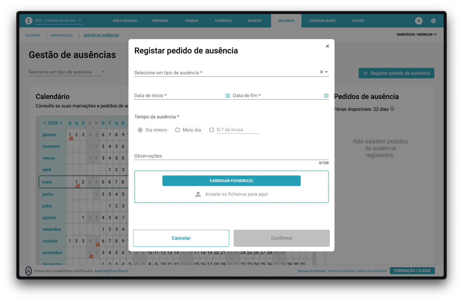 👤 Para o Colaborador